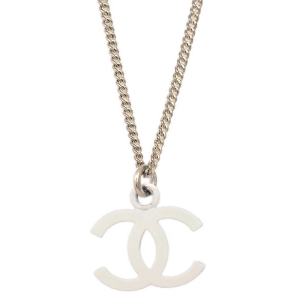 Chanel CC Chain Necklace Pendant Silver 04C 175811 - Picture 4 of 4